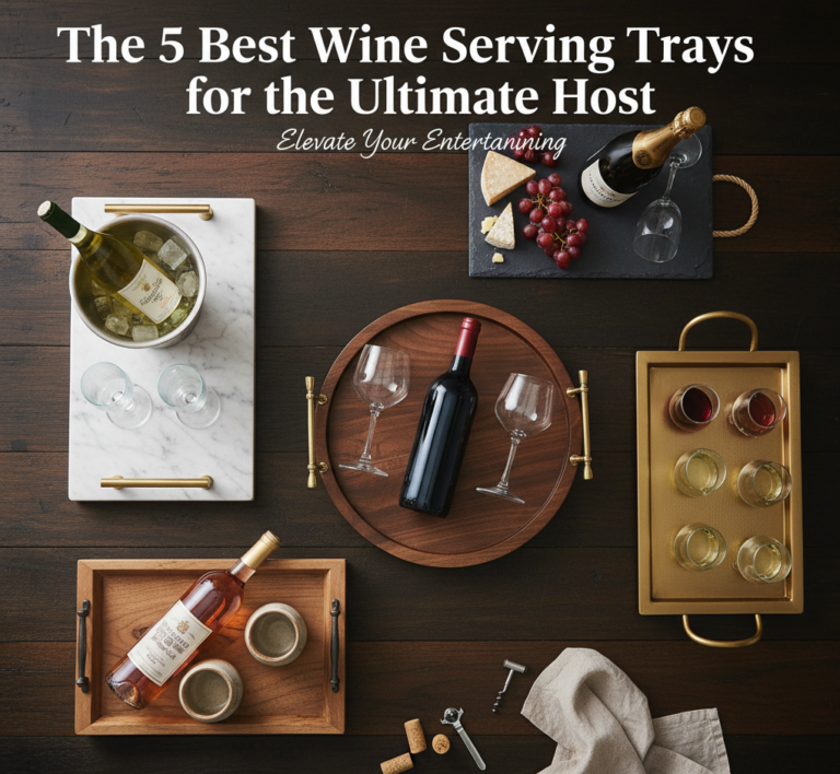 best wine serving tray