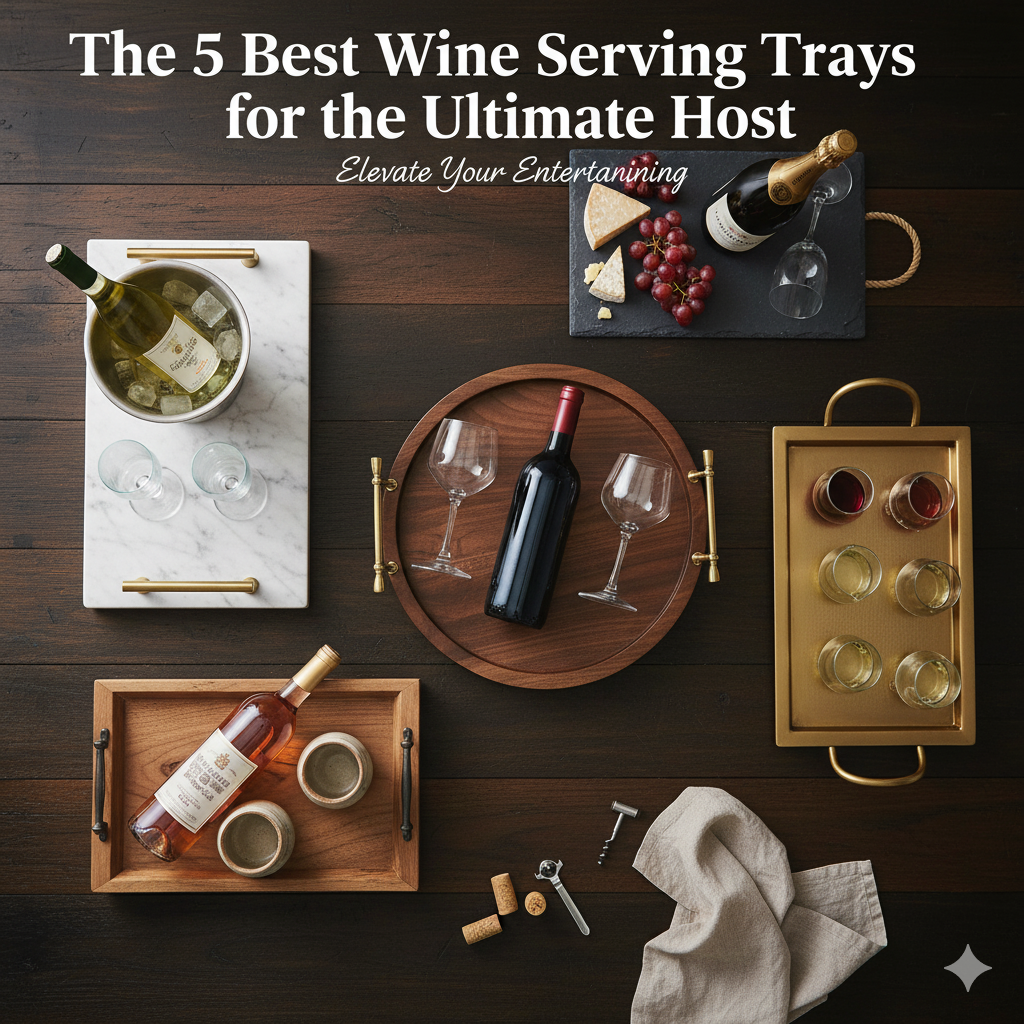 best wine serving tray