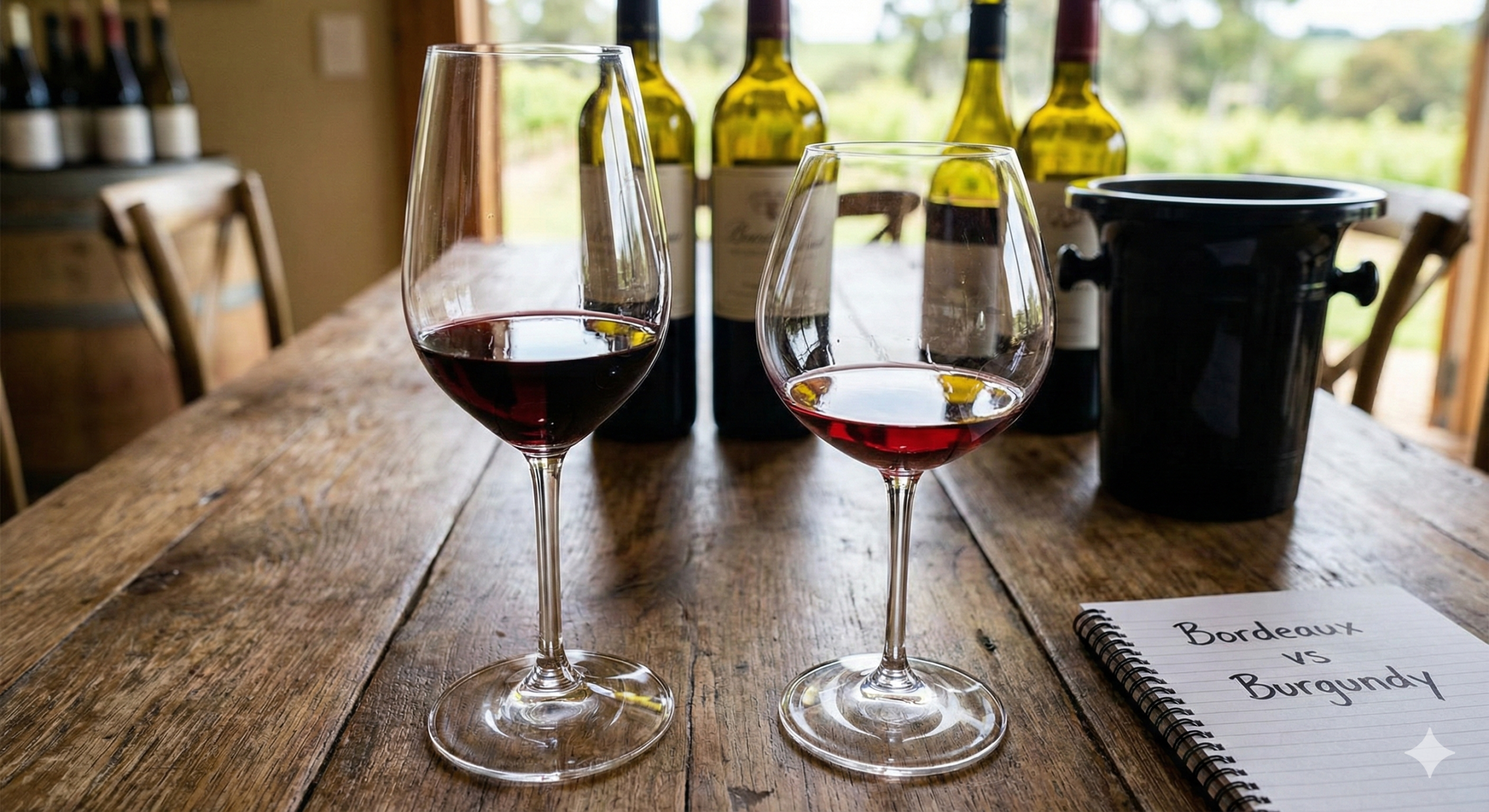 Bordeaux vs Burgundy Glass